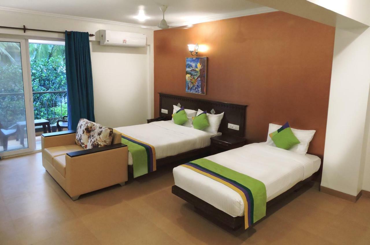 Treebo Premium Dona Eliza, 700 Metres From Calangute Beach Bagian luar foto